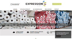 Desktop Screenshot of expressionevents.fr